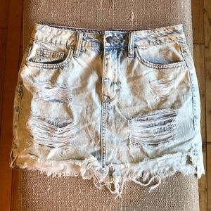 Jean skirt